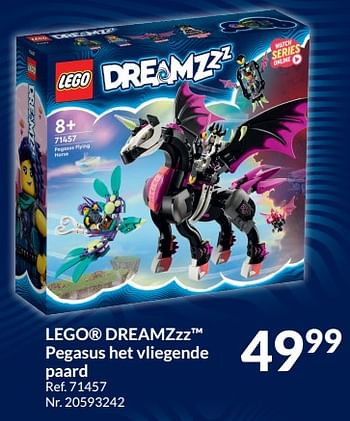 Promoties Lego dreamzzz pegasus het vliegende paard - Lego - Geldig van 30/08/2023 tot 27/09/2023 bij Fun