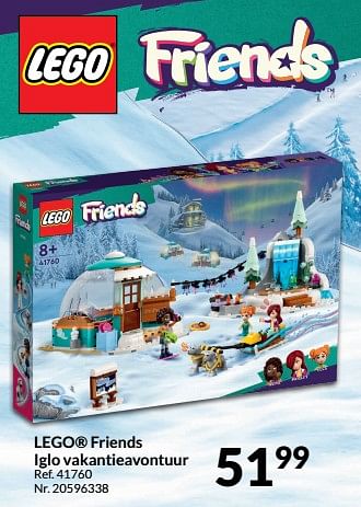 Promoties Lego friends iglo vakantieavontuur - Lego - Geldig van 30/08/2023 tot 27/09/2023 bij Fun