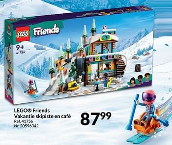 Promoties Lego friends vakantie skipiste en café - Lego - Geldig van 30/08/2023 tot 27/09/2023 bij Fun