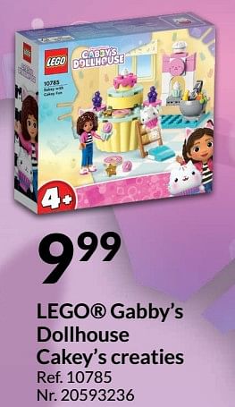 Promoties Lego gabby’s dollhouse cakey’s creaties - Lego - Geldig van 30/08/2023 tot 27/09/2023 bij Fun