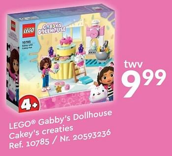 Promoties Lego gabby’s dollhouse cakey’s creaties - Lego - Geldig van 30/08/2023 tot 27/09/2023 bij Fun