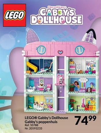 Promoties Lego gabby’s dollhouse gabby’s poppenhuis - Lego - Geldig van 30/08/2023 tot 27/09/2023 bij Fun