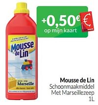 Mousse de lin schoonmaakmiddel met marseillezeep-Mousse de Lin