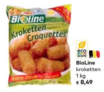 Promoties Bioline kroketten - Bioline - Geldig van 16/08/2023 tot 12/09/2023 bij Bioplanet