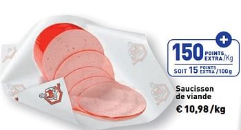 Promotions Saucisson de viande - Produit maison - Renmans - Valide de 01/09/2023 à 07/09/2023 chez Renmans