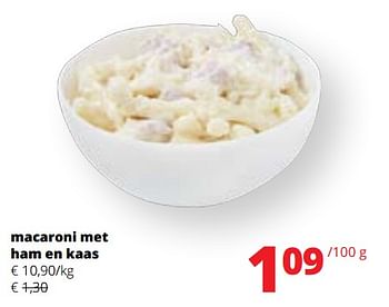 Promoties Macaroni met ham en kaas - Huismerk - Spar Retail - Geldig van 07/09/2023 tot 20/09/2023 bij Spar (Colruytgroup)