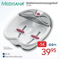 Medisana bubbelvoetmassagebad fs300-Medisana