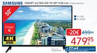 Samsung smart ultra hd tv ue50au7090xxn-Samsung