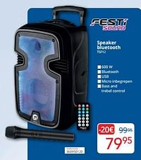Festisound speaker bluetooth tsf12-FestiSound