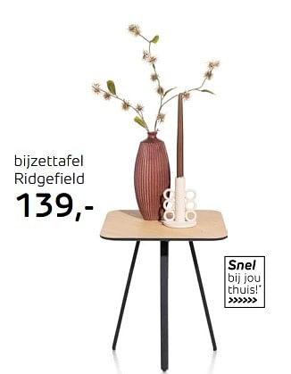 Promoties Bijzettafel ridgefield - Huismerk - Henders & Hazel - Geldig van 31/08/2023 tot 27/09/2023 bij Henders & Hazel