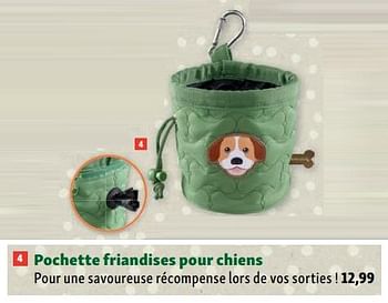 Promotions Pochette friandises pour chiens - Produit maison - Maxi Zoo - Valide de 06/09/2023 à 11/09/2023 chez Maxi Zoo