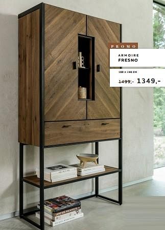 Promotions Armoire fresno - Produit Maison - Xooon - Valide de 31/08/2023 à 27/09/2023 chez Xooon