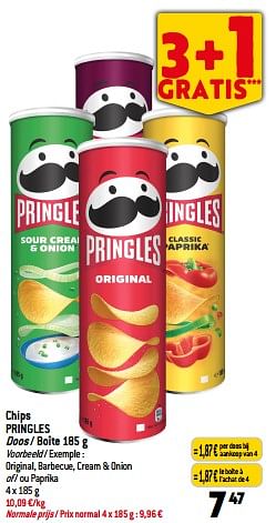 Promoties Chips pringles - Pringles - Geldig van 06/09/2023 tot 12/09/2023 bij Match