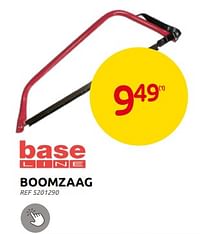 Boomzaag-Base Line
