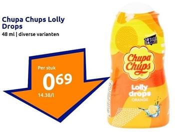 Promoties Chupa chups lolly drops - Chupa Chups - Geldig van 06/09/2023 tot 12/09/2023 bij Action