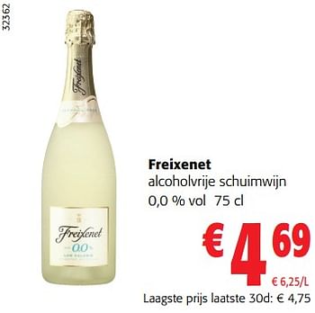 Promoties Freixenet alcoholvrije schuimwijn - Freixenet - Geldig van 06/09/2023 tot 19/09/2023 bij Colruyt
