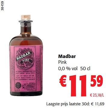 Promoties Madbar pink - Madbar - Geldig van 06/09/2023 tot 19/09/2023 bij Colruyt
