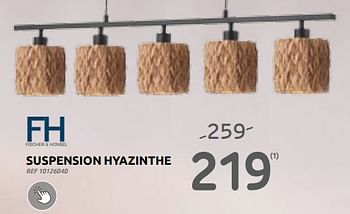 Promoties Suspension hyazinthe - Fischer & Honsel - Geldig van 06/09/2023 tot 25/09/2023 bij Brico