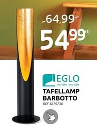 Tafellamp barbotto-Eglo