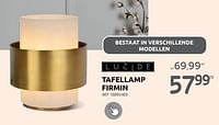 Tafellamp firmin-Lucide
