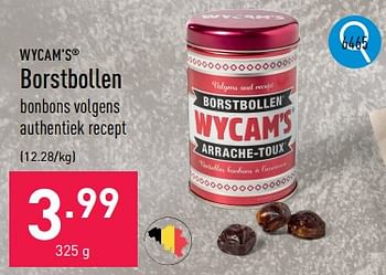Promoties Borstbollen - Wycam's - Geldig van 13/09/2023 tot 23/09/2023 bij Aldi