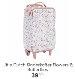 Little dutch kinderkoffer flowers + butterflies