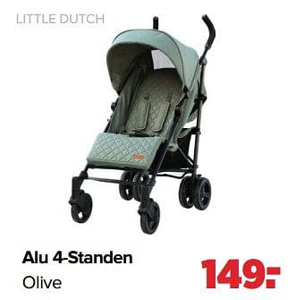 Promoties Little dutch alu 4-standen olive - Little Dutch - Geldig van 04/09/2023 tot 30/09/2023 bij Baby-Dump