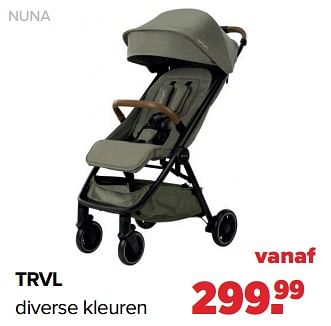 Promoties Nuna trvl - Nuna - Geldig van 04/09/2023 tot 30/09/2023 bij Baby-Dump