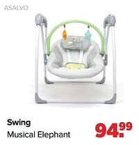 Asalvo swing musical elephant-Asalvo