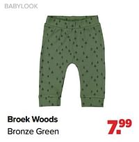 Babylook broek woods bronze green-Baby look
