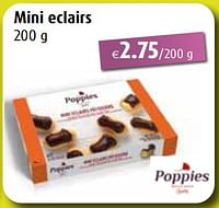 Mini eclairs-Poppies