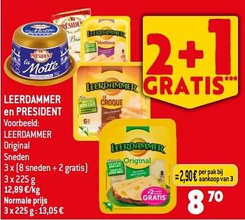 Promoties Leerdammer original - Leerdammer - Geldig van 06/09/2023 tot 12/09/2023 bij Louis Delhaize