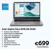 Acer aspire vero av15-52-54av-Acer
