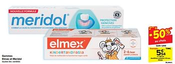 Promotions Dentifrice enfants elmex - Elmex - Valide de 06/09/2023 à 18/09/2023 chez Carrefour