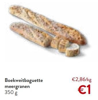 Promoties Boekweitbaguette meergranen - Huismerk - Okay Buurtwinkels - Geldig van 06/09/2023 tot 19/09/2023 bij OKay