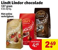 Lindt lindor chocolade-Lindt