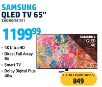 Samsung qled tv 65``-Samsung