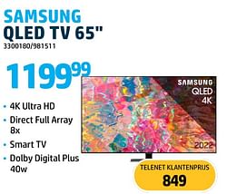 Samsung qled tv 65``