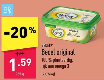 Promoties Becel original - Becel - Geldig van 20/09/2023 tot 01/10/2023 bij Aldi