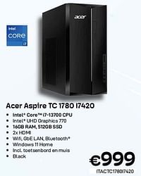 Acer aspire tc 1780 i7420-Acer