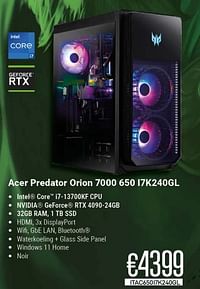 Acer predator orion 7000 650 i7k240gl-Acer