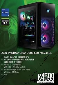 Acer predator orion 7000 650 i9k244gl-Acer