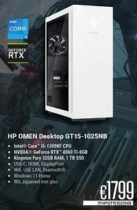 Hp omen desktop gt15-1025nb-HP