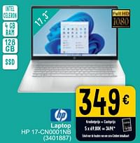 Laptop hp 17-cn0001nb-HP