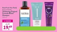 Thickening original formula biotin shampoo-Petal Fresh
