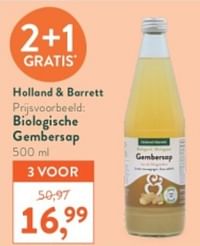 Biologische gembersap-Huismerk - Holland & Barrett