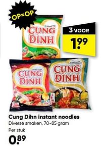 Cung dihn instant noodles-Cung Dihn
