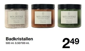 Promoties Badkristallen - Huismerk - Zeeman  - Geldig van 16/09/2023 tot 22/09/2023 bij Zeeman