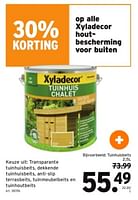 Promoties Xyladecor houtbescherming tuinhuisbeits - Xyladecor - Geldig van 13/09/2023 tot 26/09/2023 bij Gamma