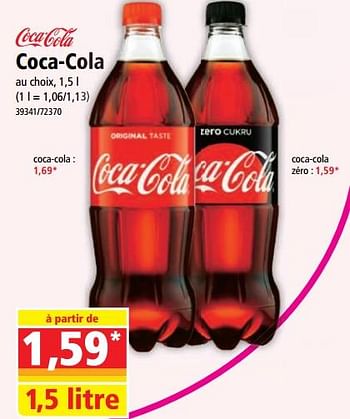 Promotions Coca-cola - Coca Cola - Valide de 13/09/2023 à 19/09/2023 chez Norma